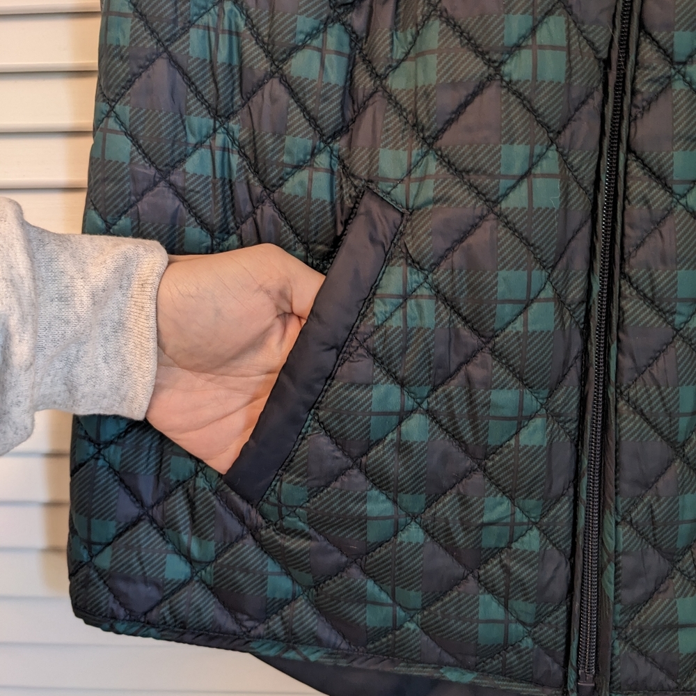 Karen Scott Quilted Full Lightweight Vest - Picture 4 of 6